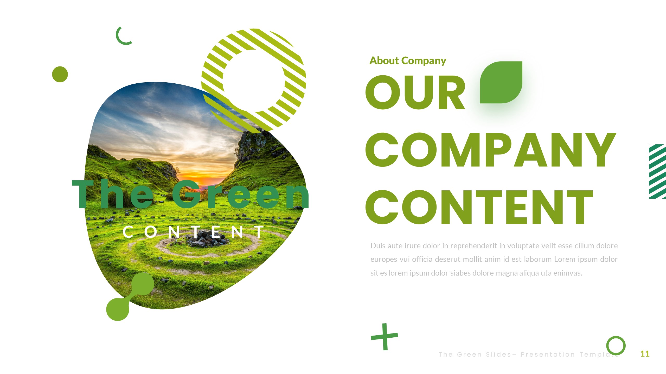 Green - PowerPoint Presentation Template, Presentation Templates ...